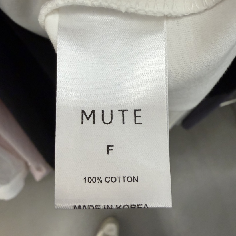 MUTE-P韓國代購女士新品職業推薦時尚真品休閑熱賣26春夏T恤MUTET恤