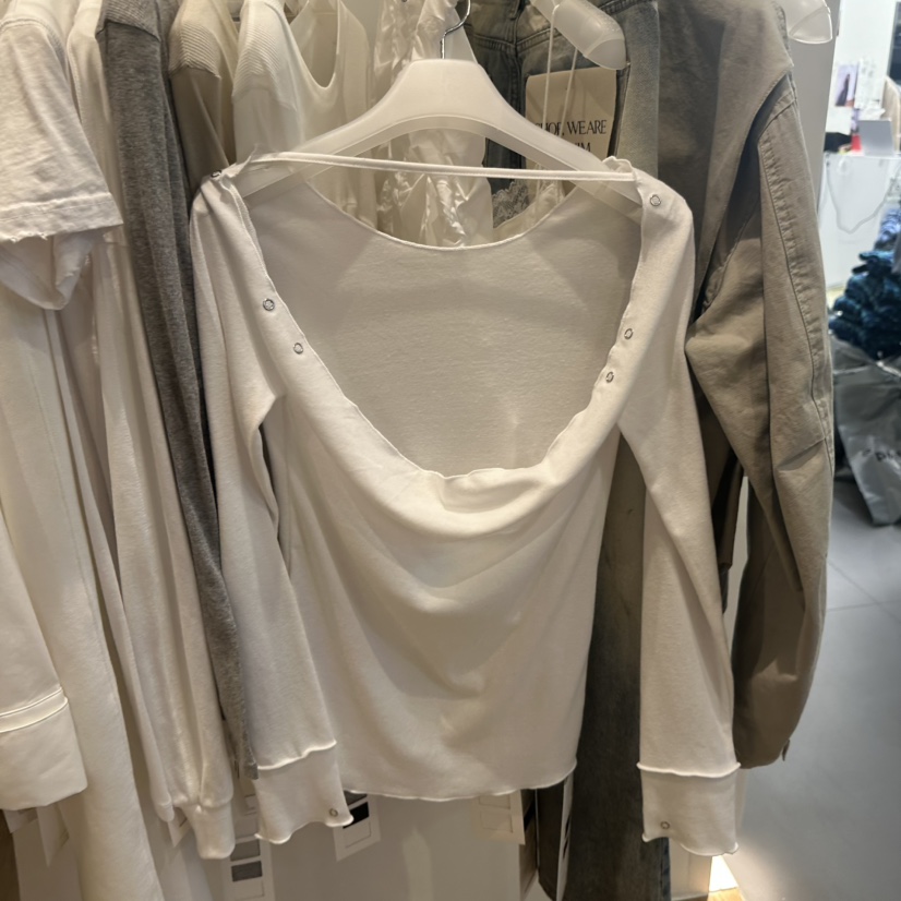 WE ARE/WELOVER東大門代購女裝新品真品26春夏時尚長袖T恤SHOP_WE ARE長袖T恤