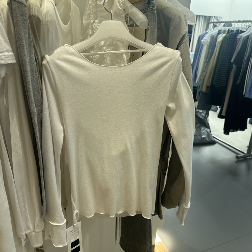 WE ARE/WELOVER東大門代購女裝新品真品26春夏時尚長袖T恤SHOP_WE ARE長袖T恤圖色1