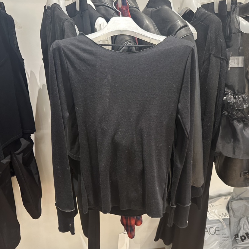 WE ARE/WELOVER東大門代購女裝新品真品26春夏時尚長袖T恤SHOP_WE ARE長袖T恤圖色3黑色