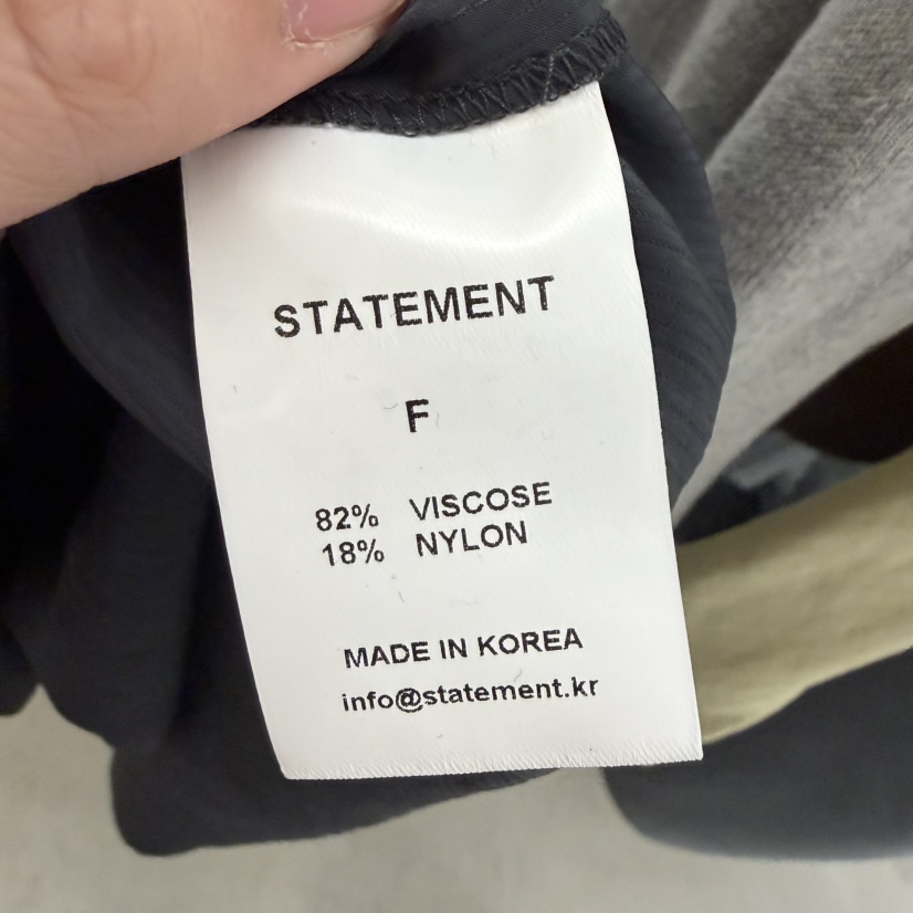 STATEMENT東大門直郵女裝新品休閑熱賣真品時尚26春夏連衣裙STATEMENT連衣裙