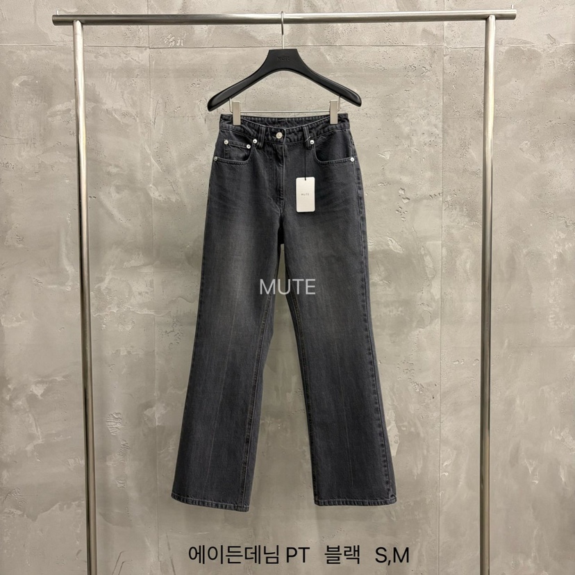 MUTE-P韓國直郵女士新款推薦時尚人氣職業26春夏熱賣牛仔褲MUTE牛仔褲圖色2
