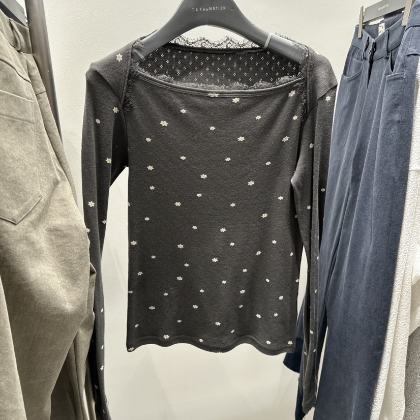 TARABY MOTION韓國直郵女士新品26春夏時尚人氣推薦長袖T恤TARABY MOTION長袖T恤圖色2