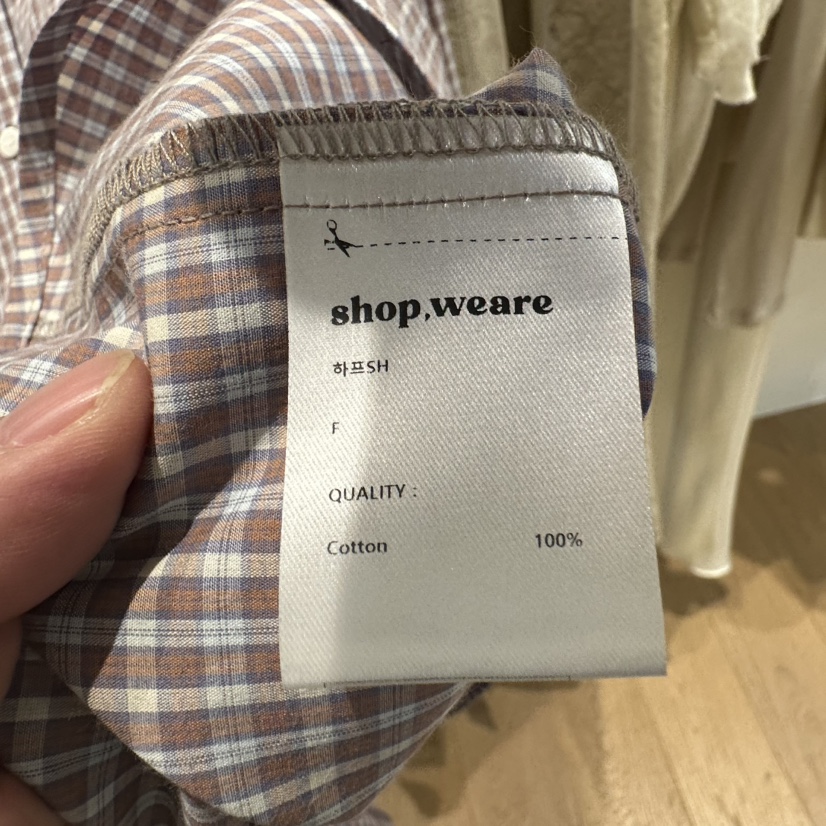 WE ARE/WELOVER東大門實拍女士新品熱賣真品襯衫蕾絲衫SHOP_WE ARE襯衫/蕾絲衫