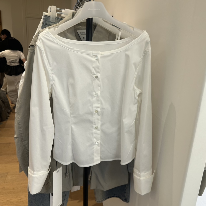 WE ARE/WELOVER韓國代購女士新款時尚26春夏襯衫蕾絲衫SHOP_WE ARE襯衫/蕾絲衫圖色1