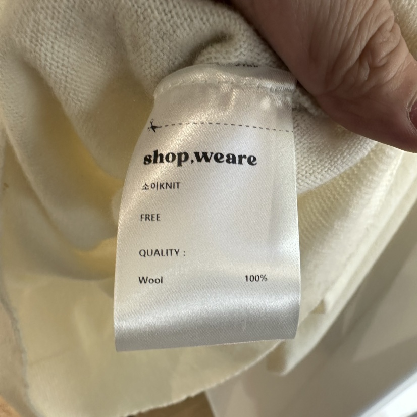 WE ARE/WELOVER東大門代購女士新品職業人氣真品針織衫SHOP_WE ARE針織衫