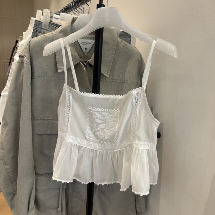 WE ARE/WELOVER東大門代購女裝新款休閑人氣推薦吊帶背心SHOP_WE ARE吊帶/背心圖色1