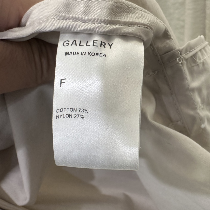 GALLERY-P東大門代購女裝新品職業休閑夾克含腰帶高領羅紋GALLERY-P夾克