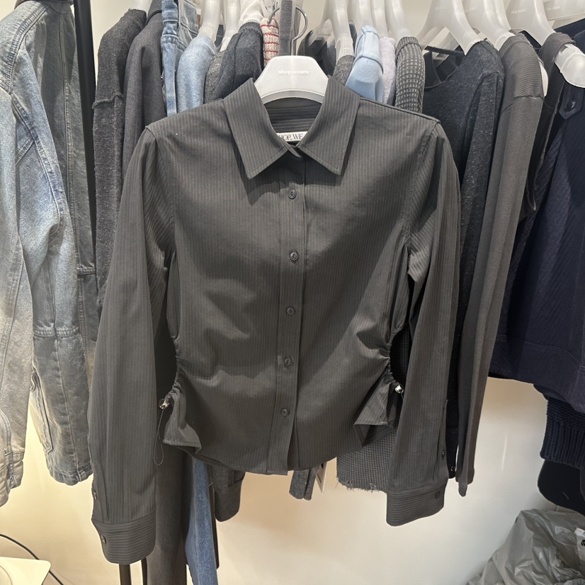 WE ARE/WELOVER韓國直郵女裝新品熱賣職業休閑襯衫蕾絲衫SHOP_WE ARE襯衫/蕾絲衫圖色1