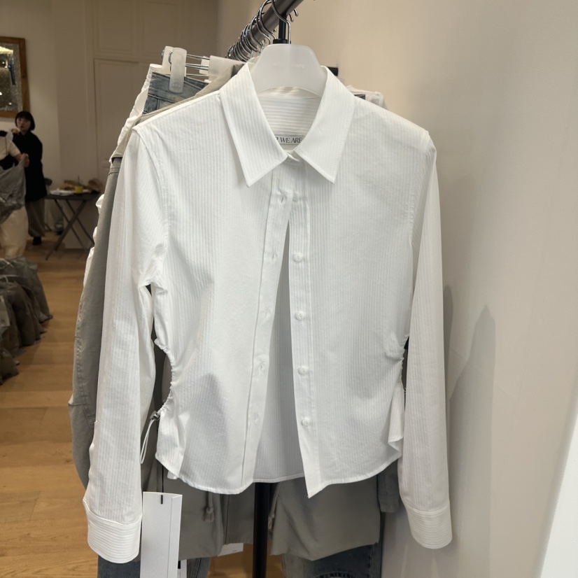 WE ARE/WELOVER韓國直郵女裝新品熱賣職業休閑襯衫蕾絲衫SHOP_WE ARE襯衫/蕾絲衫圖色2