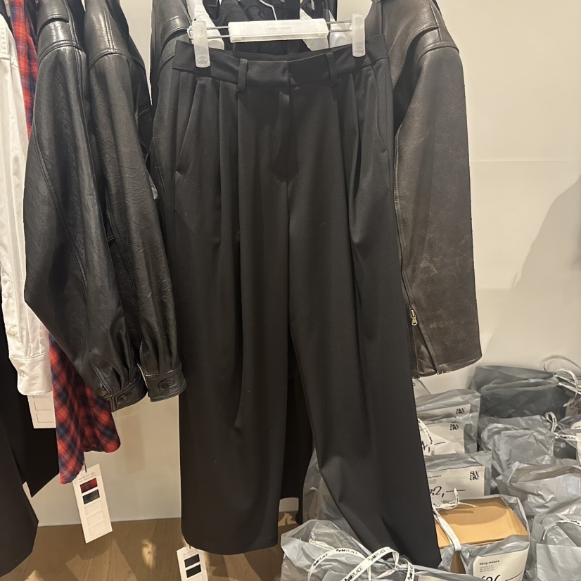 WE ARE/WELOVER東大門實拍女裝新款真品熱賣時尚休閑褲SHOP_WE ARE休閑褲圖色2