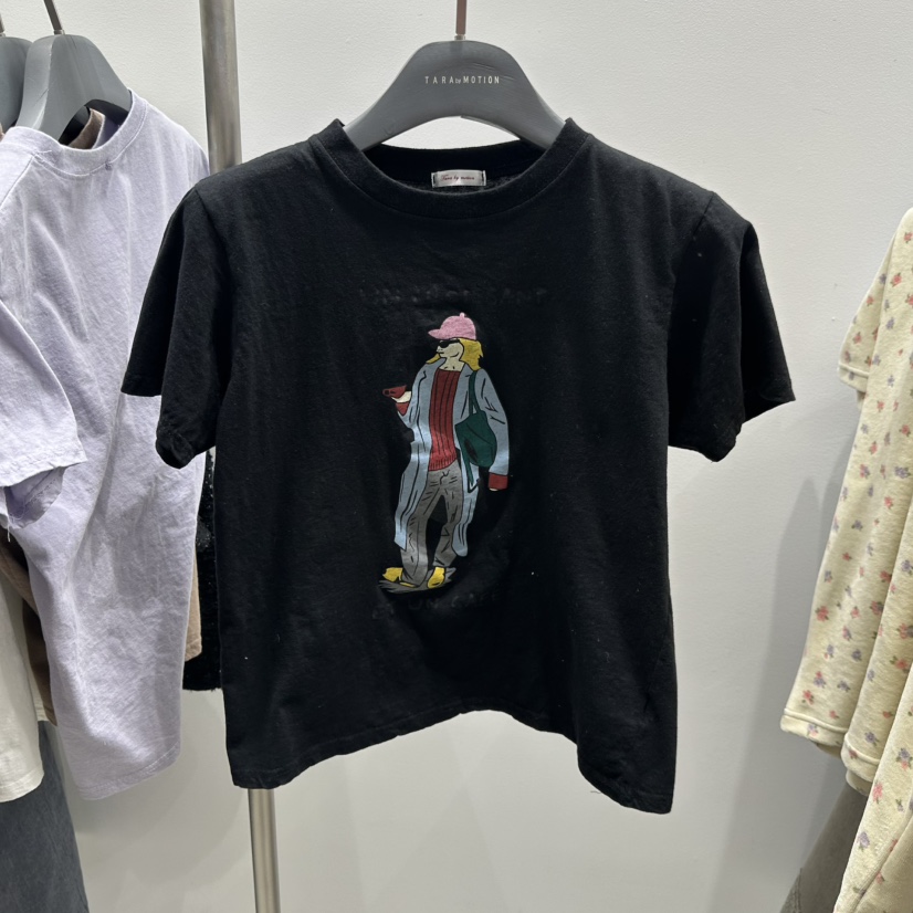 TARABY MOTION韓國代購女裝新款真品時尚推薦職業休閑T恤TARABY MOTIONT恤圖色4
