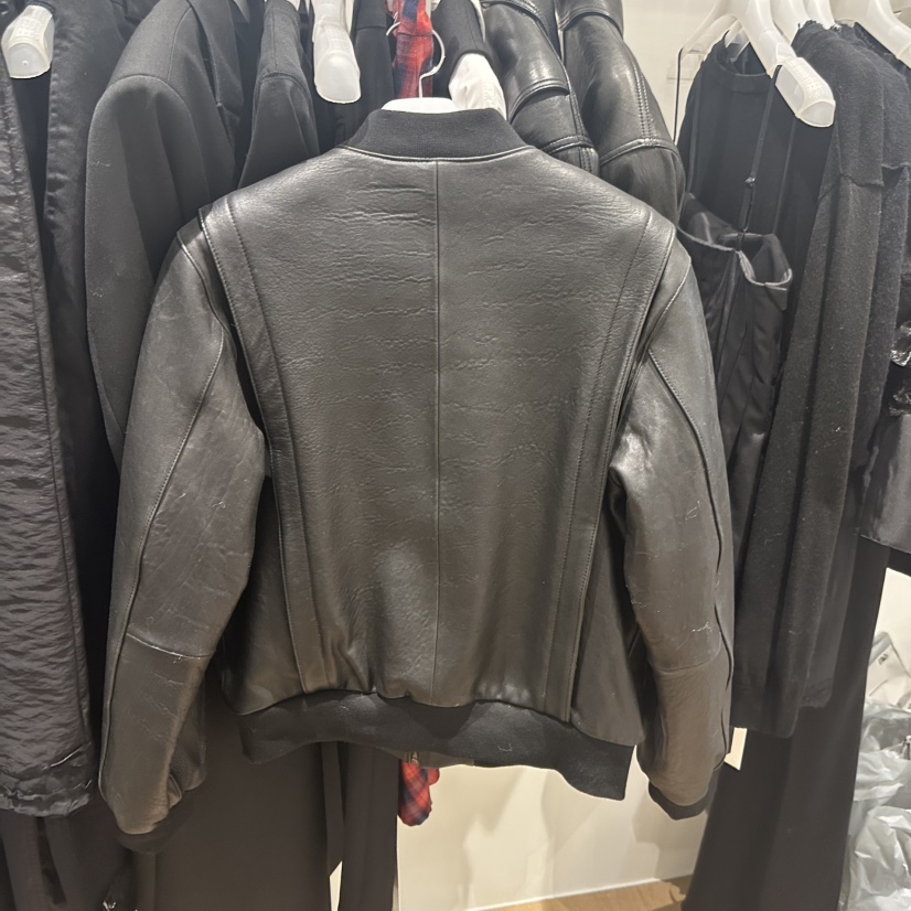 WE ARE/WELOVER韓國直郵女士新款休閑真品推薦職業皮衣SHOP_WE ARE皮衣