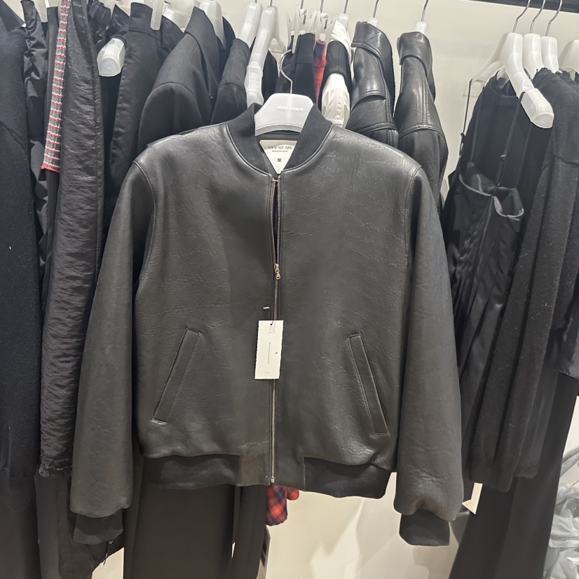 WE ARE/WELOVER韓國直郵女士新款休閑真品推薦職業皮衣SHOP_WE ARE皮衣圖色1