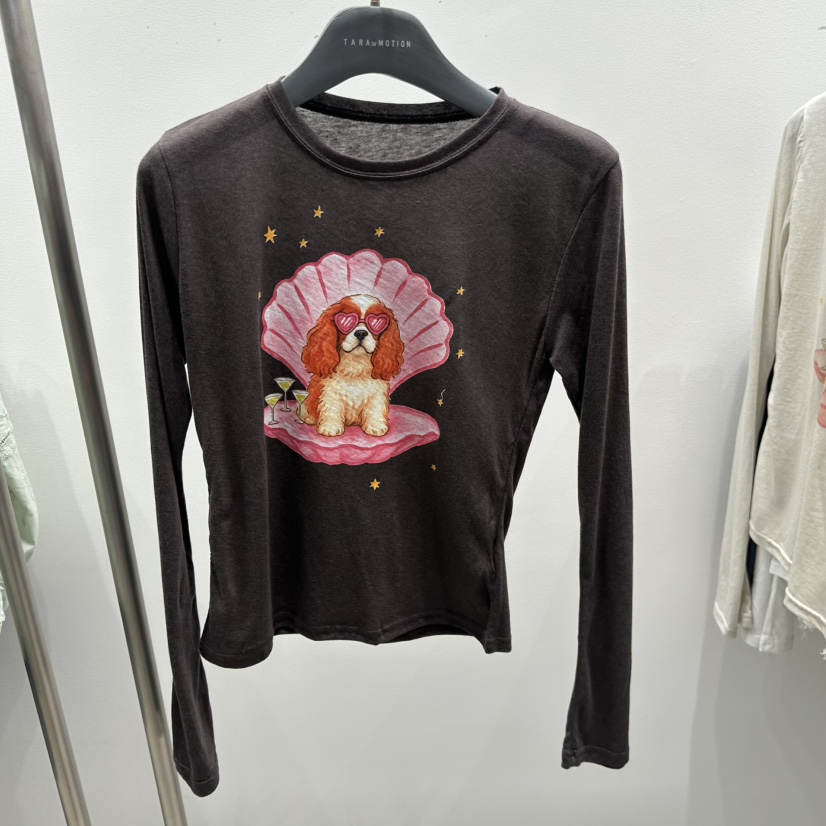 TARABY MOTION東大門直郵女士新品職業人氣真品推薦長袖T恤TARABY MOTION長袖T恤圖色3