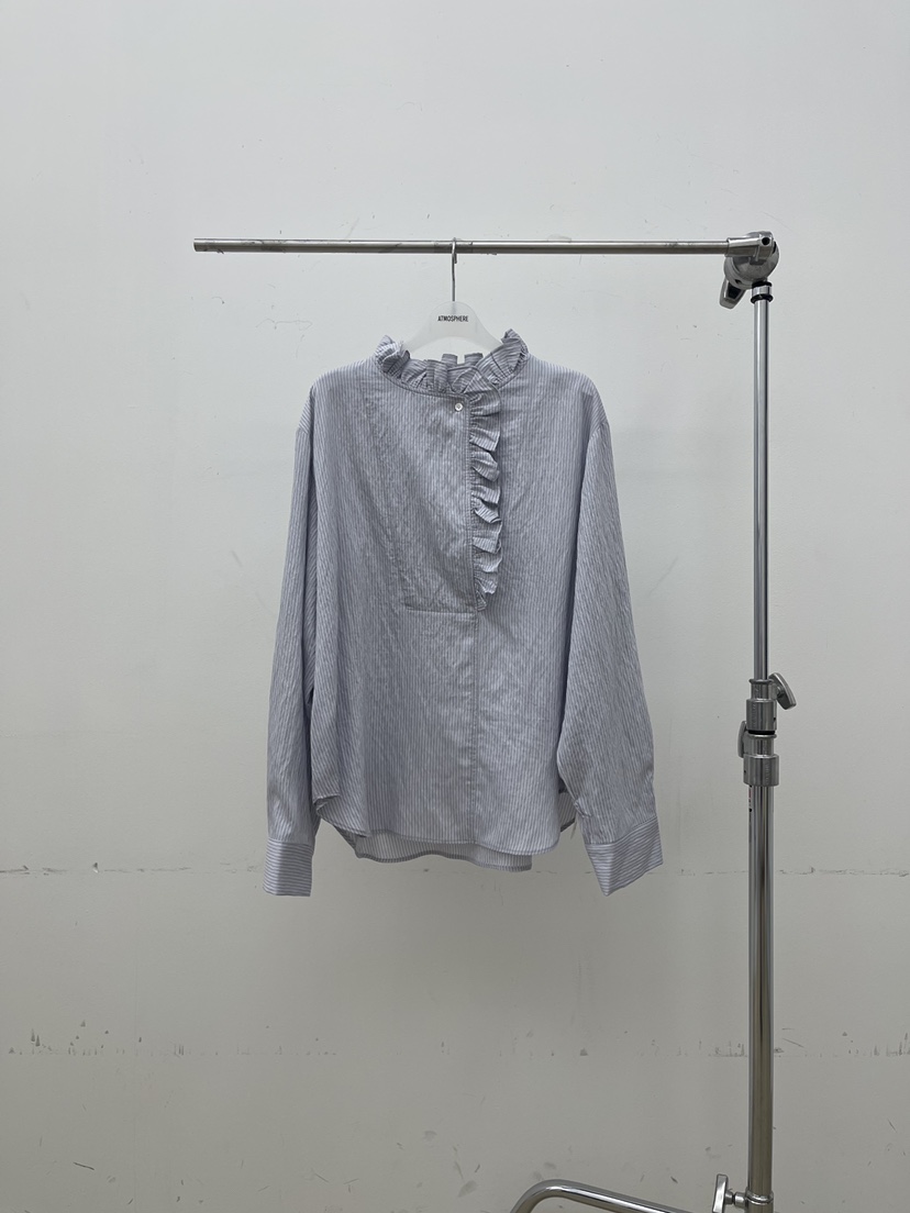 ATMOSPHERE東大門實拍女裝新款人氣時尚熱賣休閑襯衫蕾絲衫ATMOSPHERE/BLING襯衫/蕾絲衫圖色2