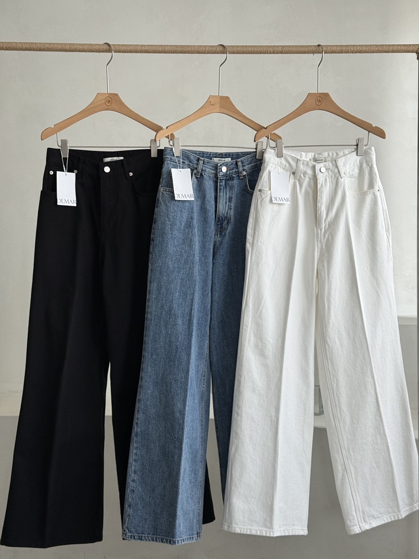 DEMAR東大門代購女士新款真品人氣職業時尚牛仔褲不含腰帶DEMAR牛仔褲