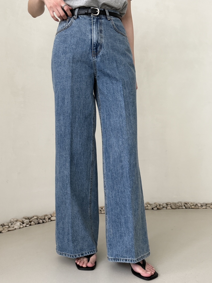 DEMAR東大門代購女士新款真品人氣職業時尚牛仔褲不含腰帶DEMAR牛仔褲圖色2實際價格36000