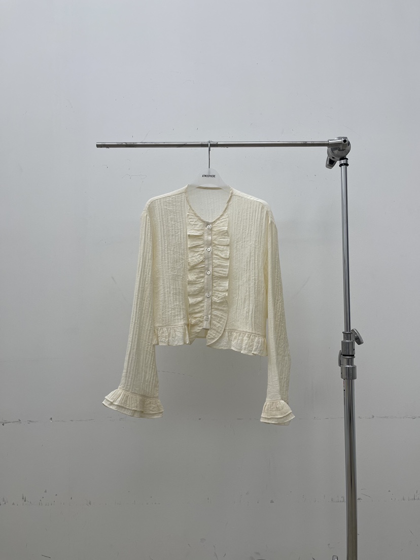 ATMOSPHERE東大門直郵女士新款休閑真品推薦時尚襯衫蕾絲衫ATMOSPHERE/BLING襯衫/蕾絲衫圖色1