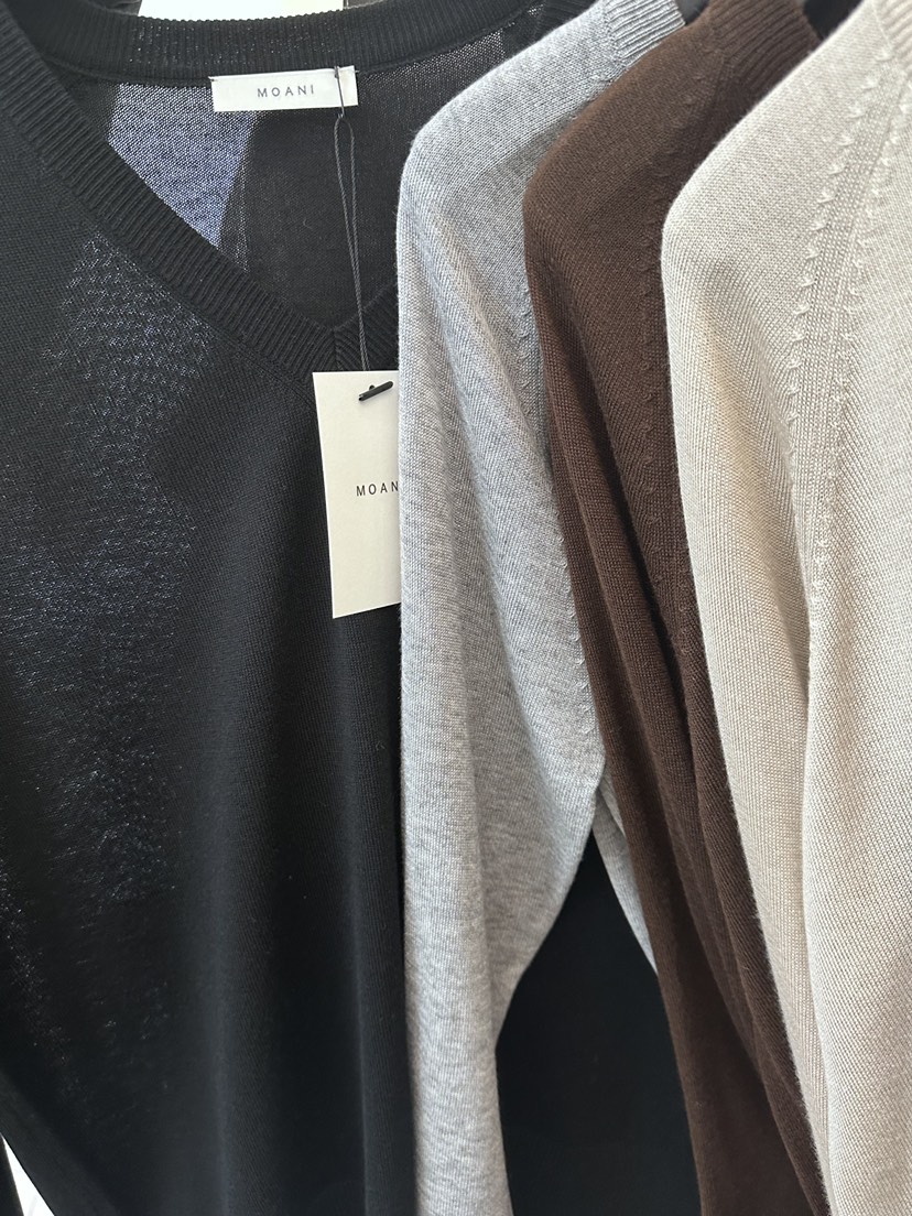 MOANI東大門代購女士新品26春夏休閑人氣推薦真品職業針織衫MOANI針織衫