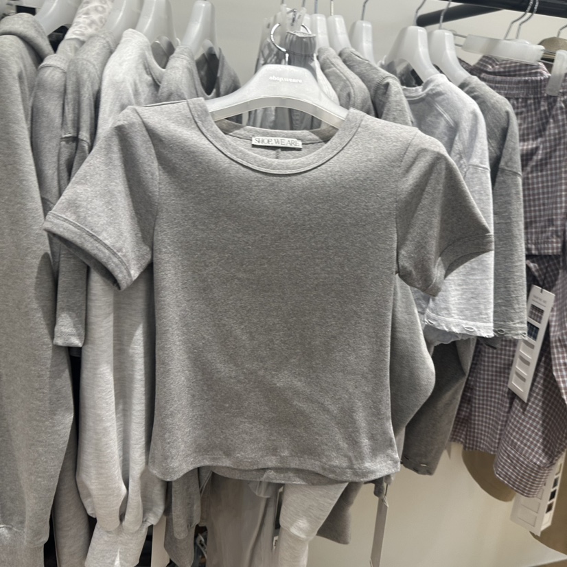 WE ARE/WELOVER韓國直郵女裝新款時尚職業真品休閑熱賣T恤SHOP_WE ARET恤圖色2