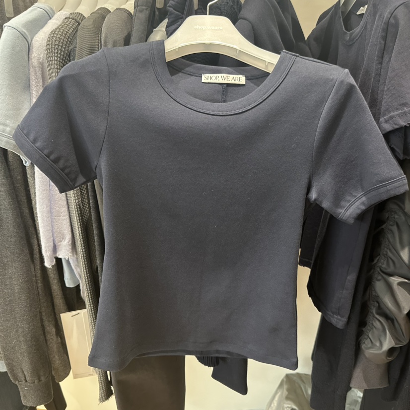 WE ARE/WELOVER韓國直郵女裝新款時尚職業真品休閑熱賣T恤SHOP_WE ARET恤圖色3