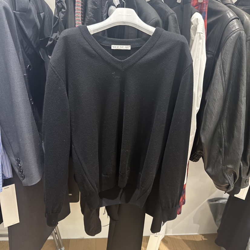 WE ARE/WELOVER東大門直郵女裝新款人氣時尚26春夏針織衫SHOP_WE ARE針織衫圖色3黑色