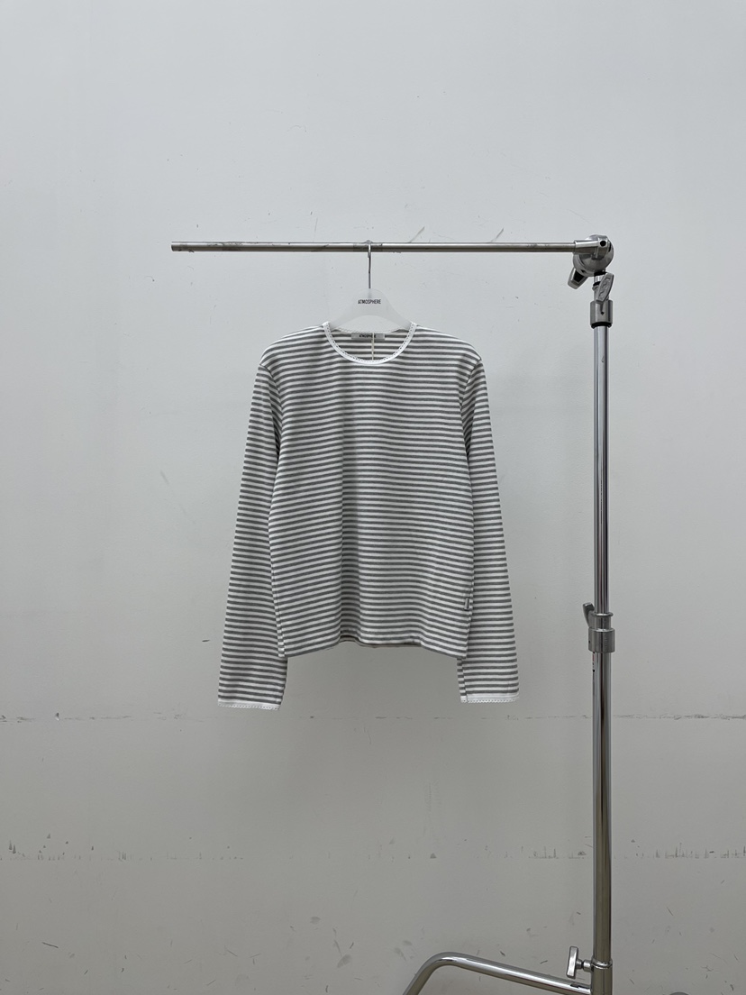 ATMOSPHERE東大門直郵女士新款26春夏推薦人氣熱賣長袖T恤ATMOSPHERE/BLING長袖T恤圖色1