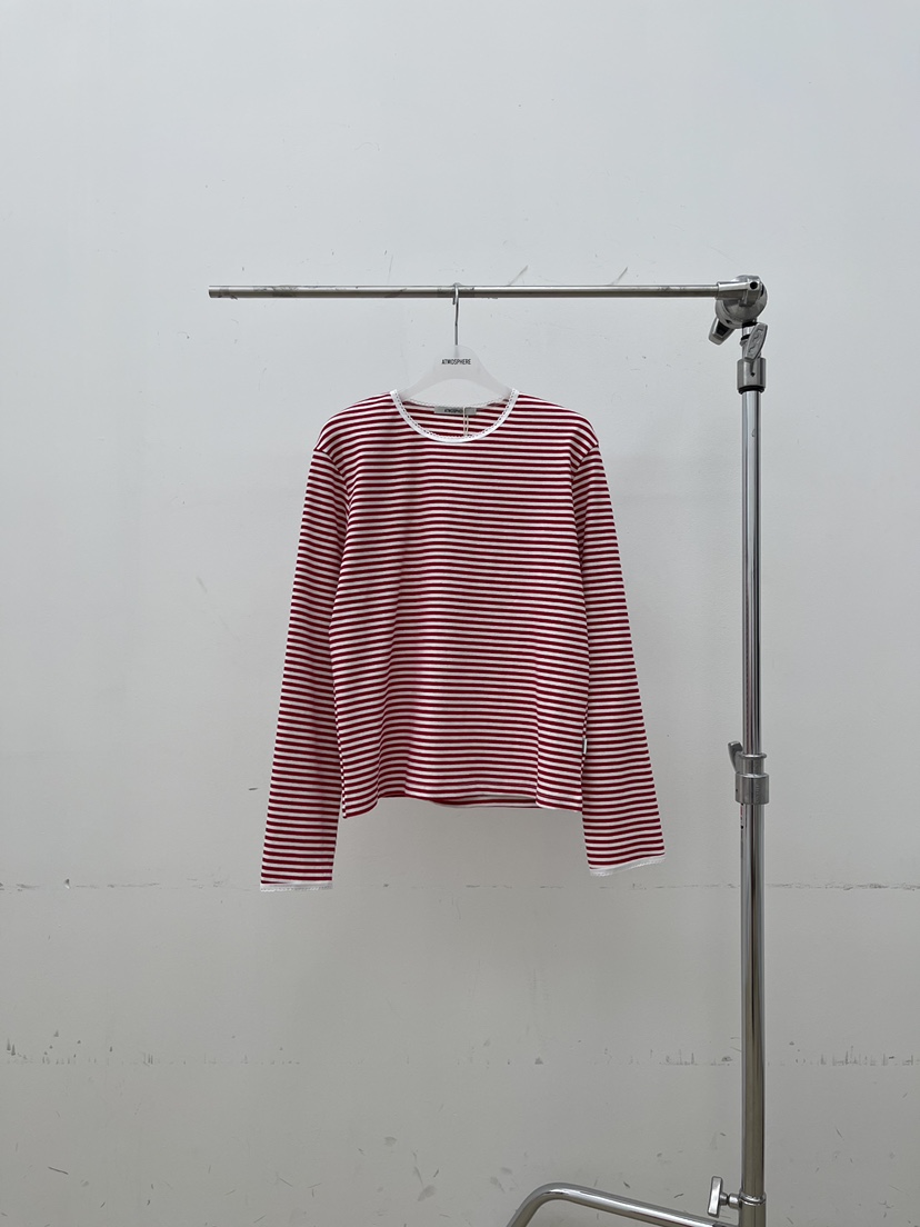 ATMOSPHERE東大門直郵女士新款26春夏推薦人氣熱賣長袖T恤ATMOSPHERE/BLING長袖T恤圖色2