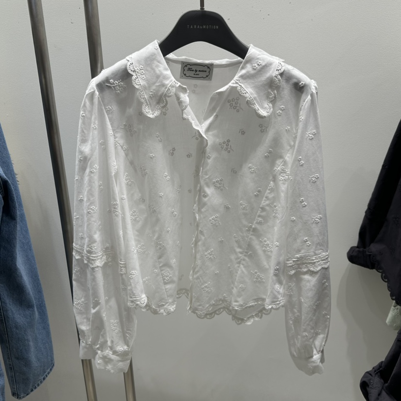 TARABY MOTION東大門實拍女裝新品休閑時尚真品襯衫蕾絲衫TARABY MOTION襯衫/蕾絲衫圖色1