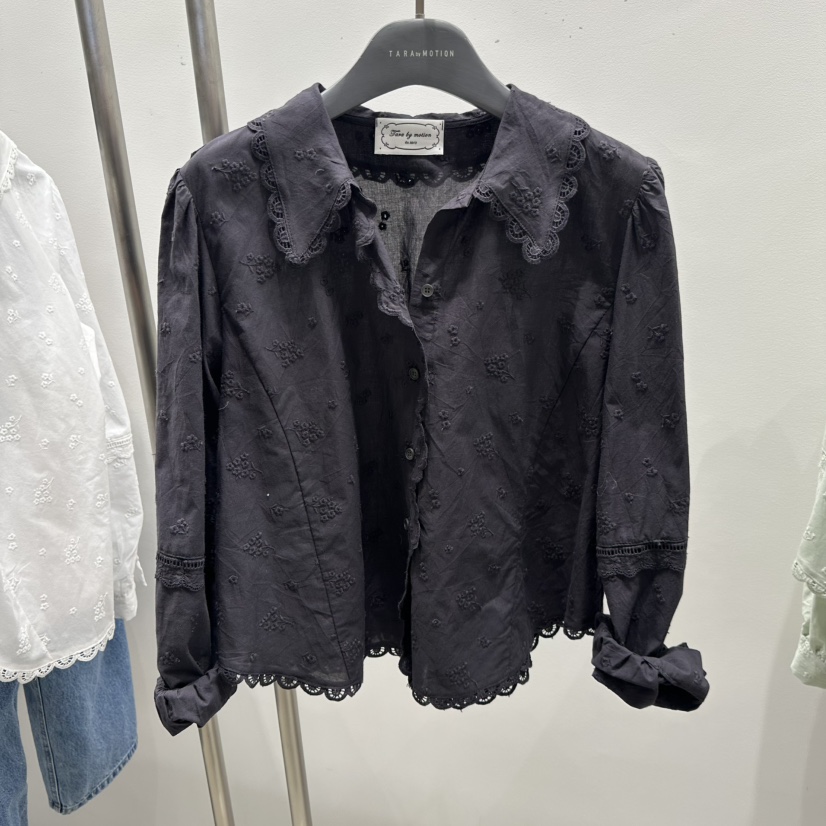 TARABY MOTION東大門實拍女裝新品休閑時尚真品襯衫蕾絲衫TARABY MOTION襯衫/蕾絲衫圖色2