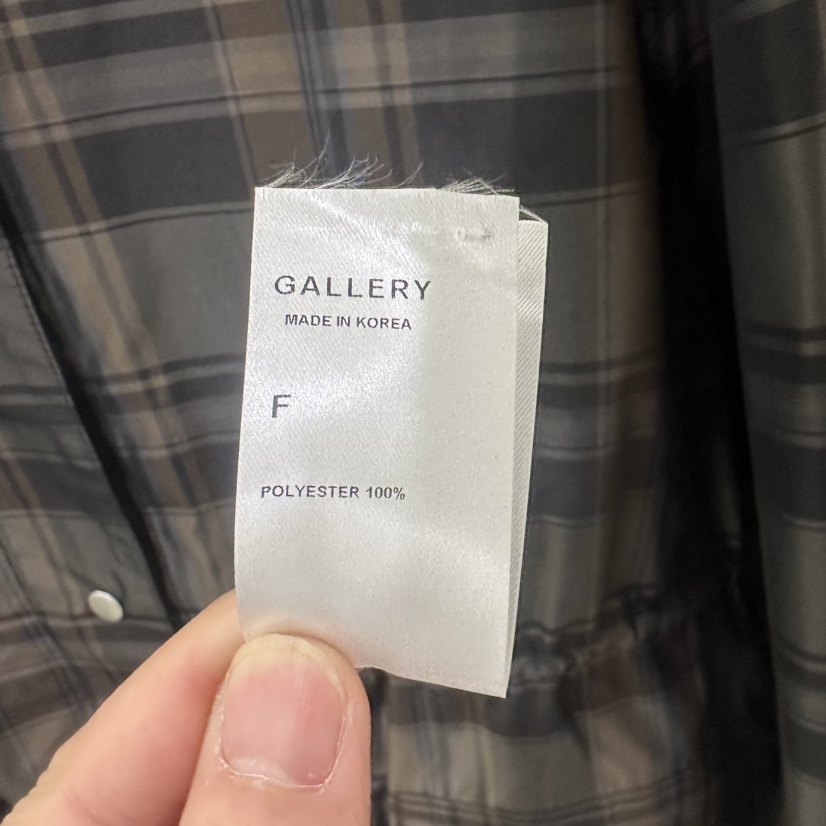 GALLERY-P韓國直郵女裝新品推薦真品職業熱賣時尚長款風衣GALLERY-P長款風衣