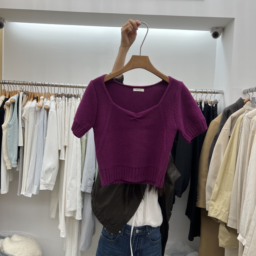 DRESS ROOM東大門直郵女裝新款真品職業時尚26春夏針織衫DRESS ROOM針織衫圖色2