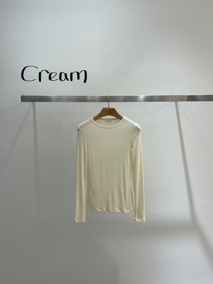 ONESTASTE東大門實拍女士新品職業人氣時尚真品長袖T恤羅紋TASTE/ONESTASTE長袖T恤圖色1