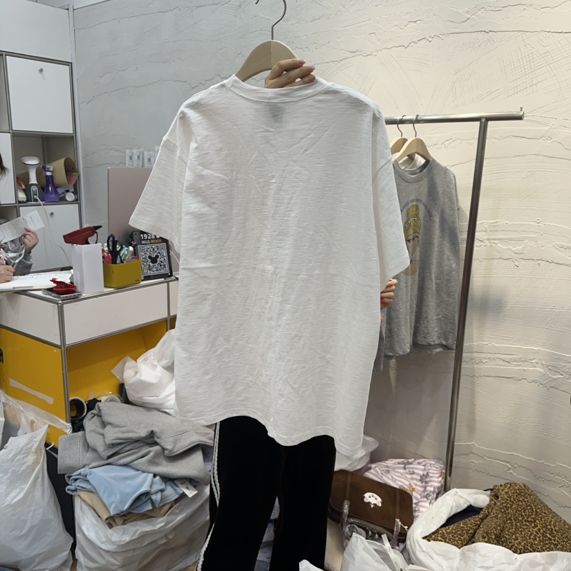 DE LINE韓國直郵女裝新品人氣休閑職業熱賣推薦真品時尚T恤DE LINET恤