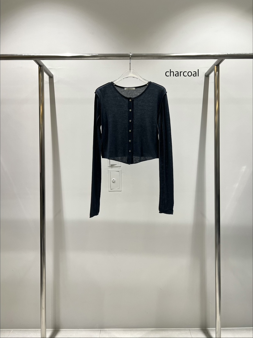 CESTLAVIE東大門直郵女士新款時尚推薦長袖T恤天絲開衫棉CESTLAVIE長袖T恤圖色2墨色