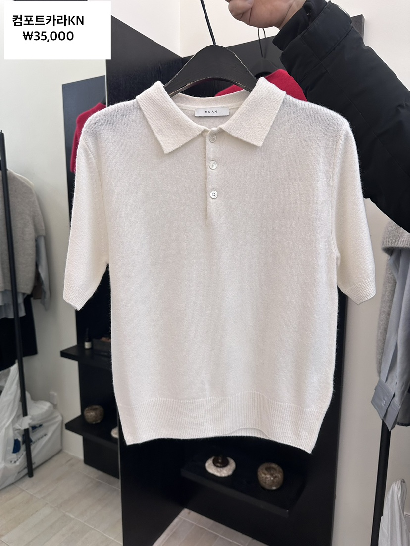 MOANI韓國直郵女裝新款26春夏人氣真品休閑推薦職業針織衫MOANI針織衫圖色1