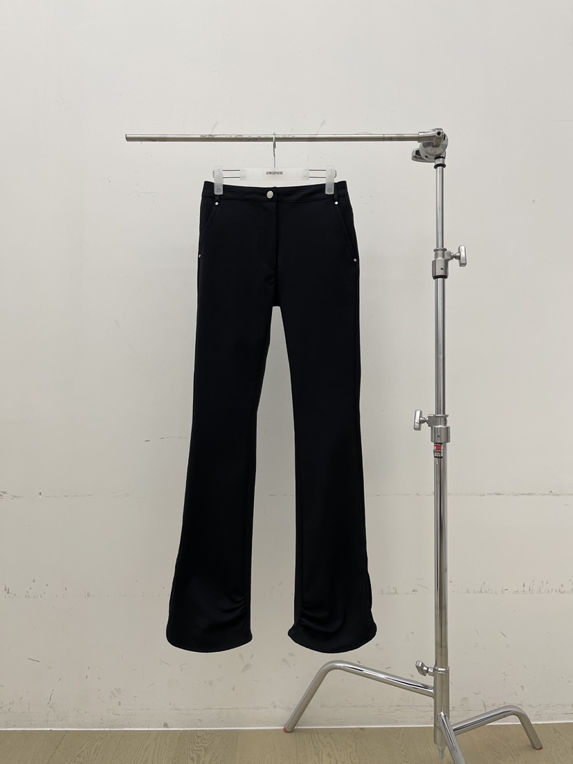 ATMOSPHERE東大門代購女裝新品時尚休閑人氣休閑褲緊身褲ATMOSPHERE/BLING休閑褲圖色2黑