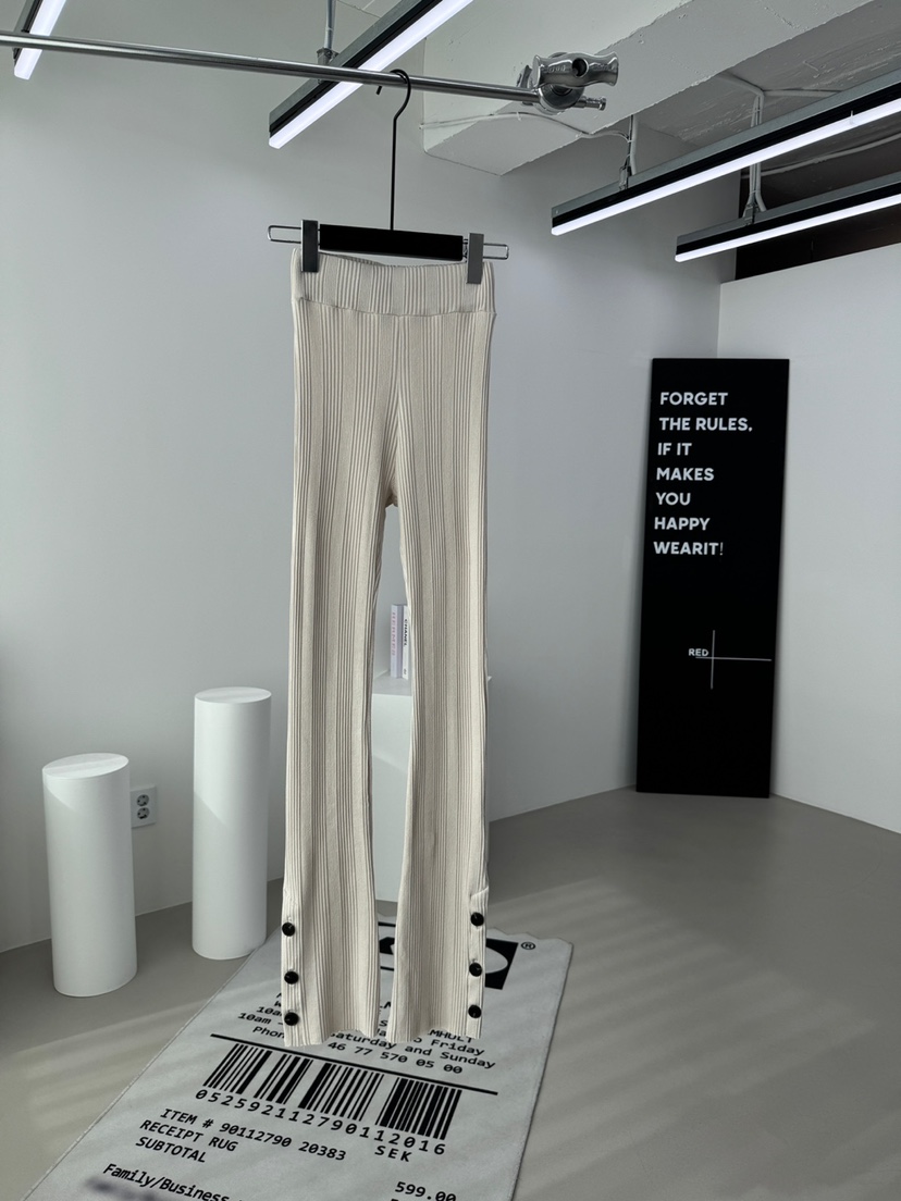 RED-A韓國直郵女裝新款人氣真品熱賣休閑打底褲鯊魚褲紐扣RED-A打底褲/鯊魚褲圖色1