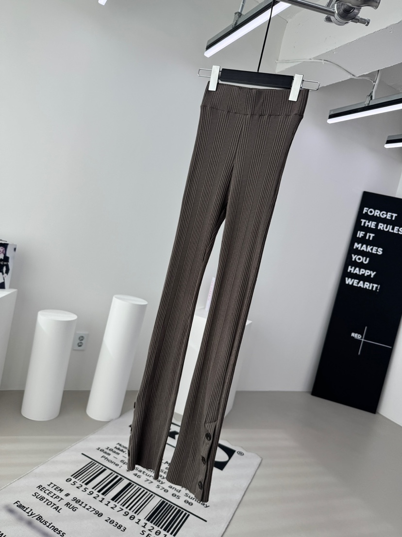 RED-A韓國直郵女裝新款人氣真品熱賣休閑打底褲鯊魚褲紐扣RED-A打底褲/鯊魚褲圖色3