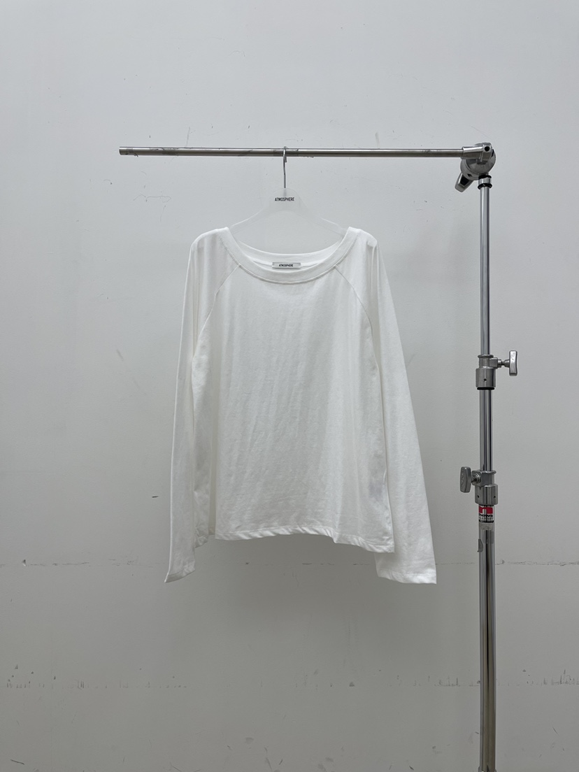 ATMOSPHERE東大門實拍女裝新品熱賣真品時尚休閑長袖T恤露肩ATMOSPHERE/BLING長袖T恤圖色1