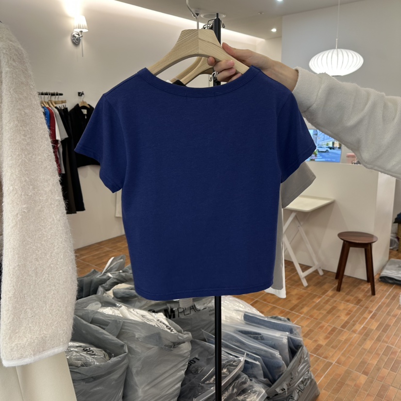 LOGON東大門實拍女士新品職業26春夏時尚真品熱賣休閑T恤LOGONT恤