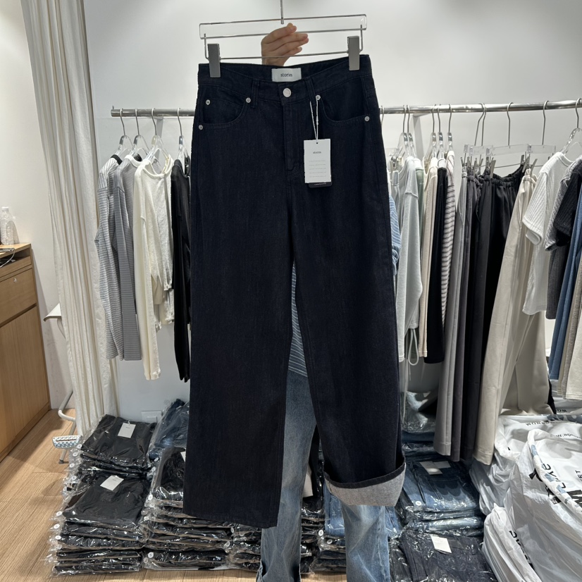 STORIES東大門直郵女裝新款職業真品時尚人氣熱賣推薦牛仔褲STORIES牛仔褲圖色1