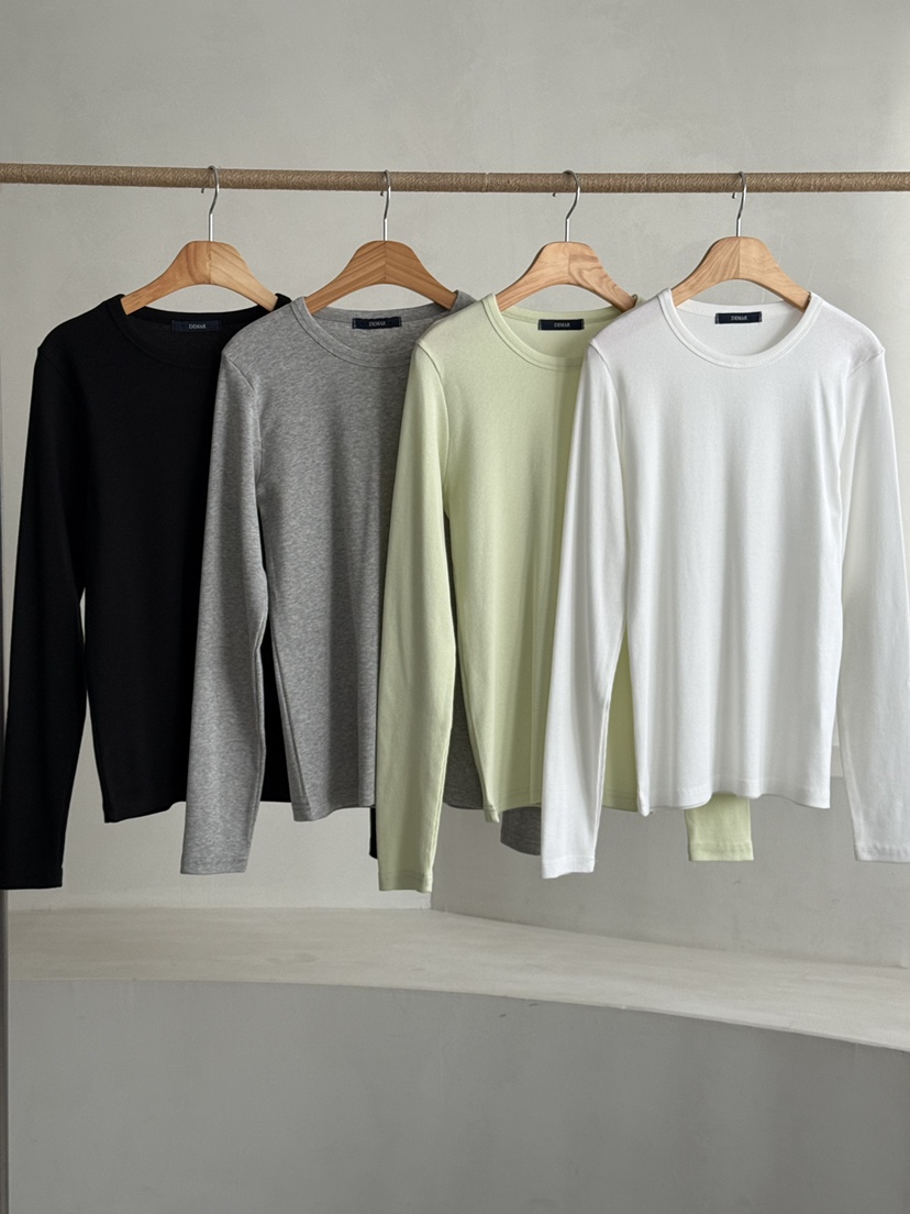 DEMAR東大門實拍女裝新款休閑人氣26春夏時尚熱賣長袖T恤DEMAR長袖T恤