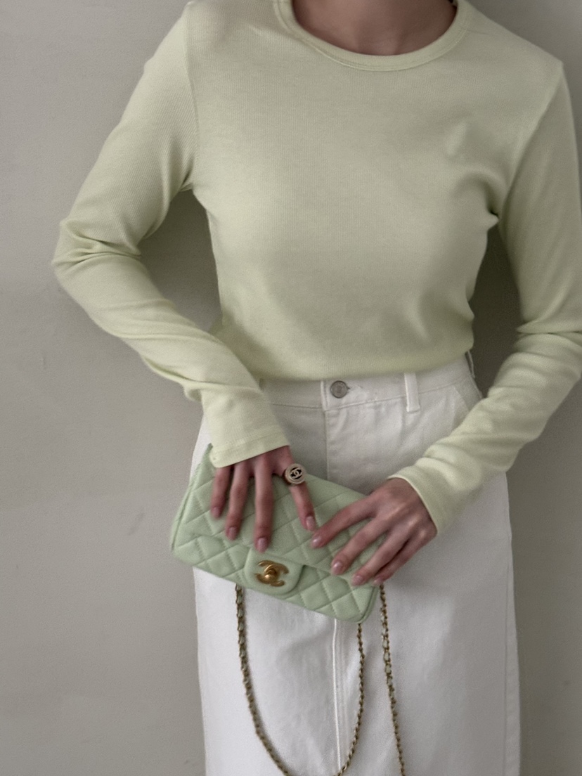 DEMAR東大門實拍女裝新款休閑人氣26春夏時尚熱賣長袖T恤DEMAR長袖T恤圖色2