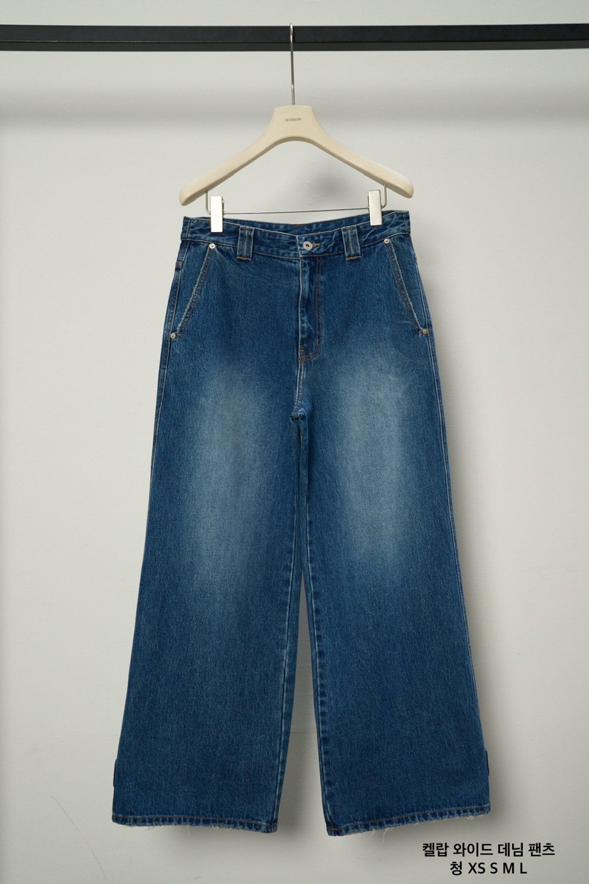 BLOSSOM東大門直郵女裝新款職業26春夏休閑熱賣人氣牛仔褲BLOSSOM牛仔褲圖色1