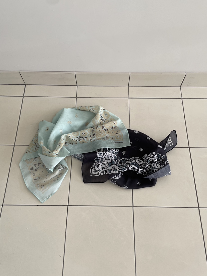 ATMOSPHERE東大門實拍女裝新款26春夏熱賣推薦圍巾披肩圍巾ATMOSPHERE/BLING圍巾/披肩圖色2左二色