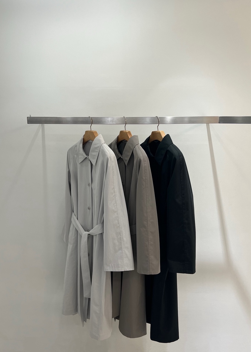 ONESTASTE東大門實拍女士新品時尚推薦熱賣中長款大衣含腰帶TASTE/ONESTASTE中長款大衣