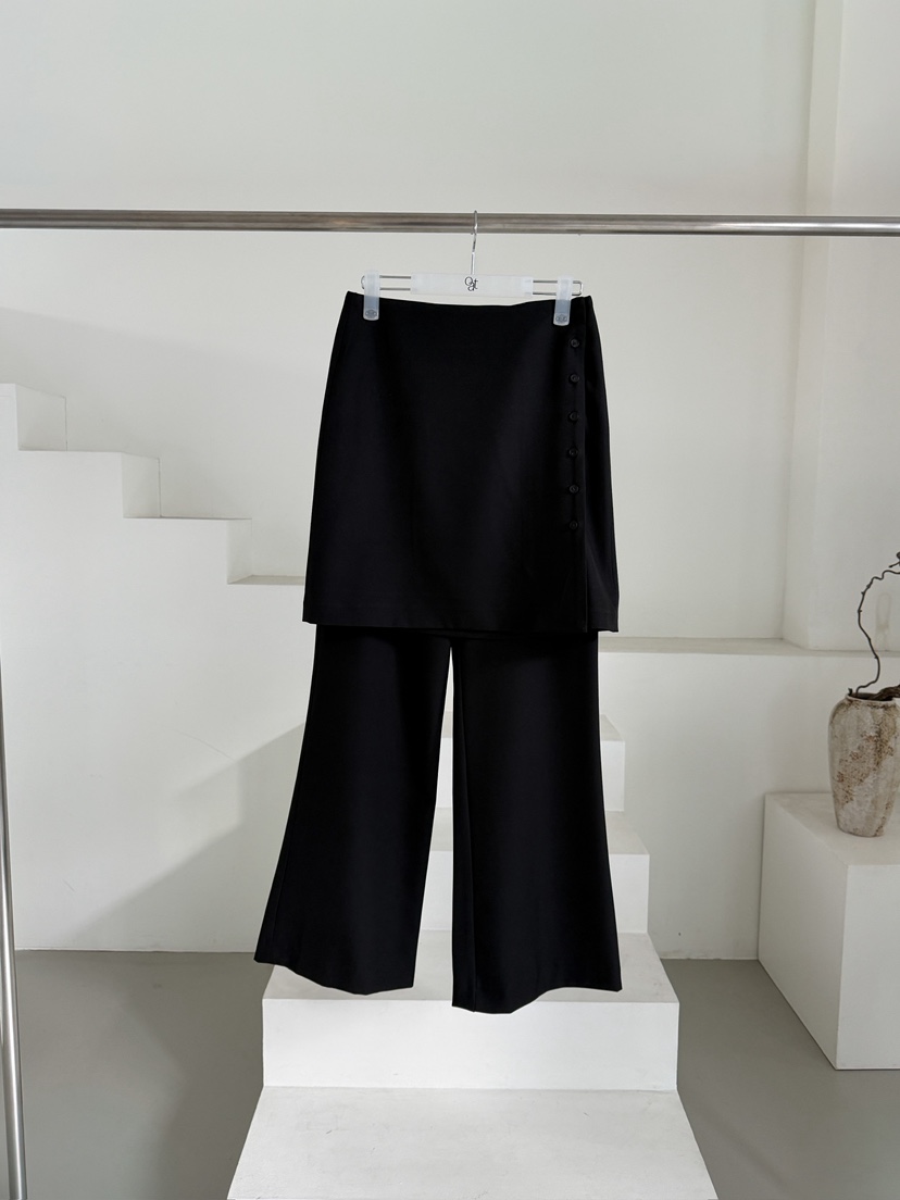 OATMEAL韓國直郵女士新款熱賣休閑時尚26春夏推薦職業裙褲OATMEAL裙褲圖色2