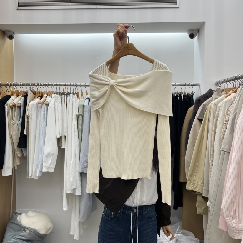 DRESS ROOM韓國直郵女裝新品時尚休閑熱賣26春夏真品針織衫DRESS ROOM針織衫圖色1